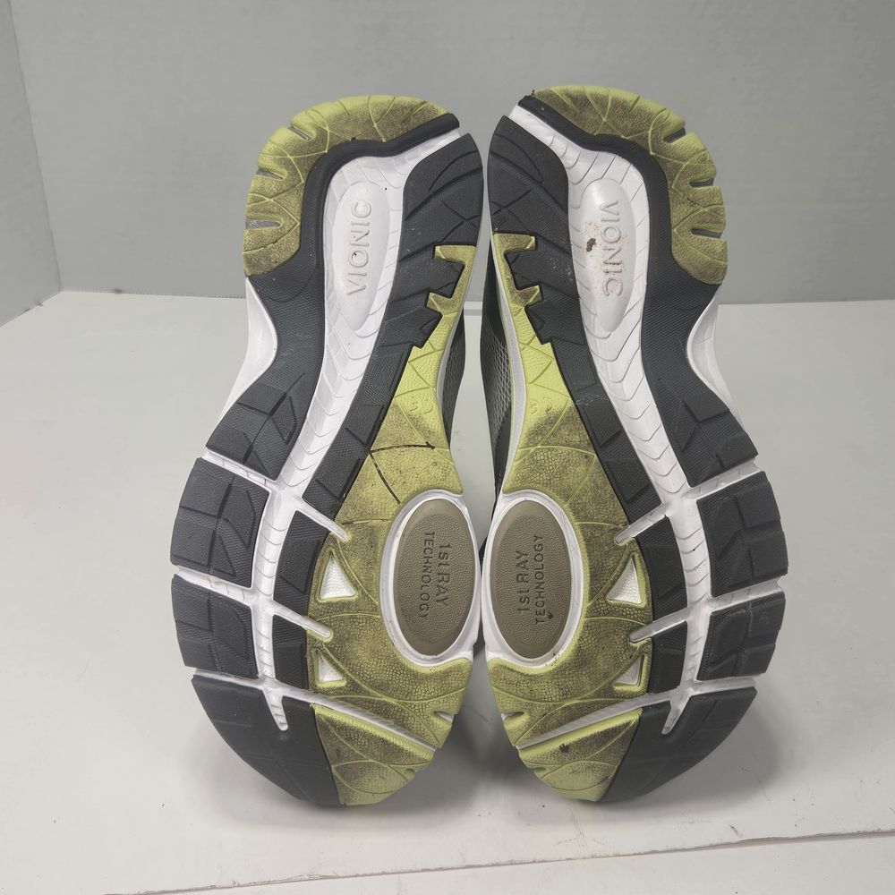 Vionic Tokyo Fitness Trainers Gray and Green Athletic Sneakers Women's Size 6 - Picture 7 of 12